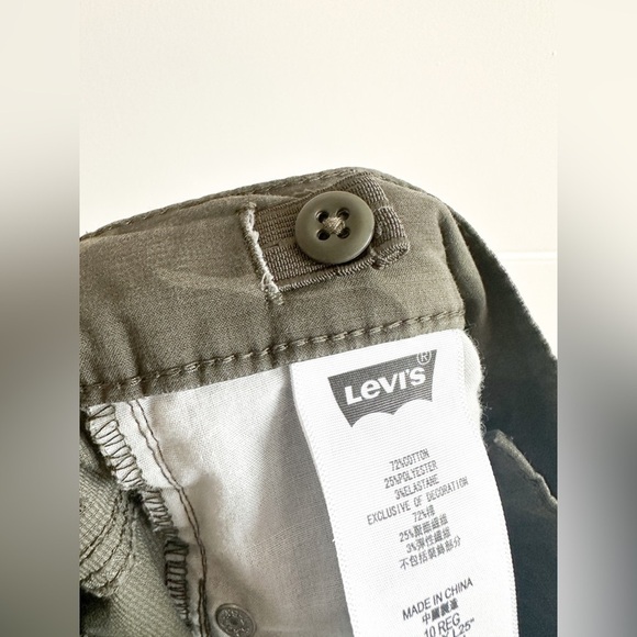 Levi 511 Kids Camouflage Slim Fit fit pants - Size 10 - Picture 10 of 10